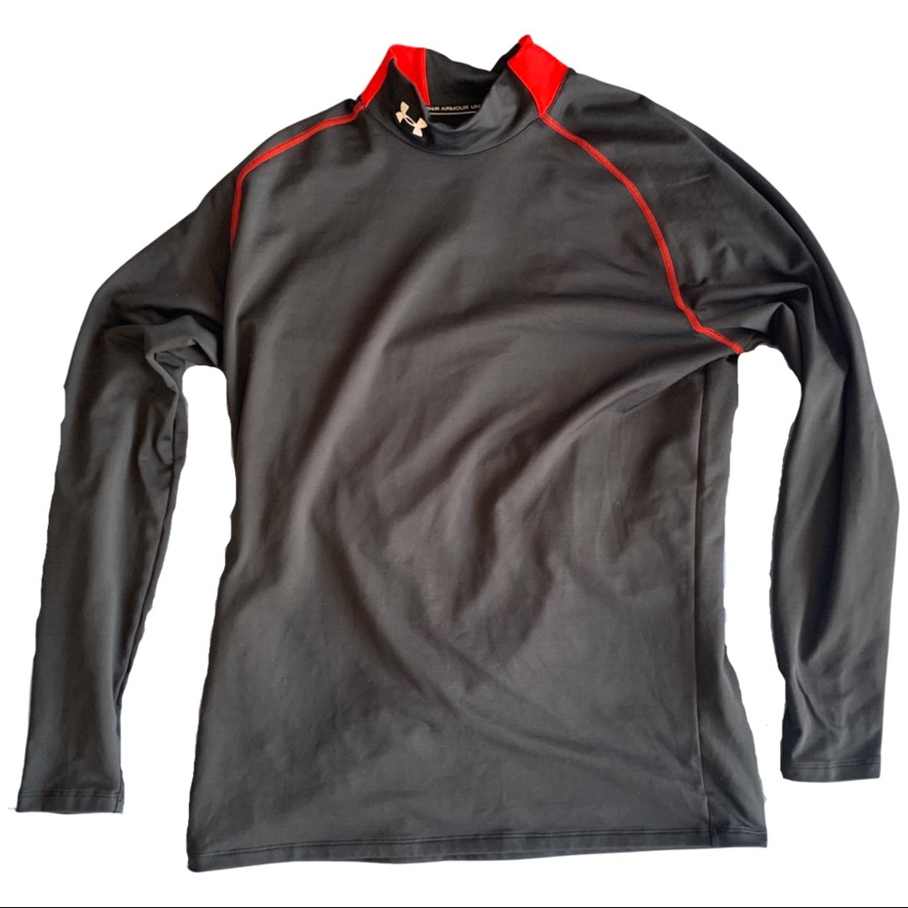 Mens Under Armour Fitted Cold Gear Shirt - XL